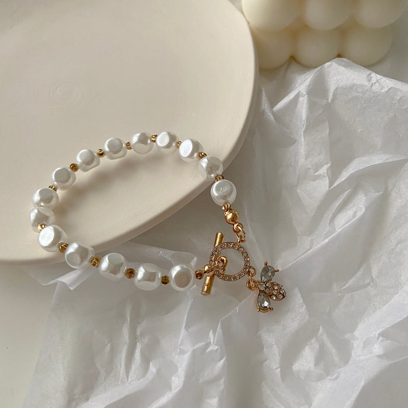 fantastic  Natural Stone Pearl Pendant Bracelet For Woman - Othaman drop store